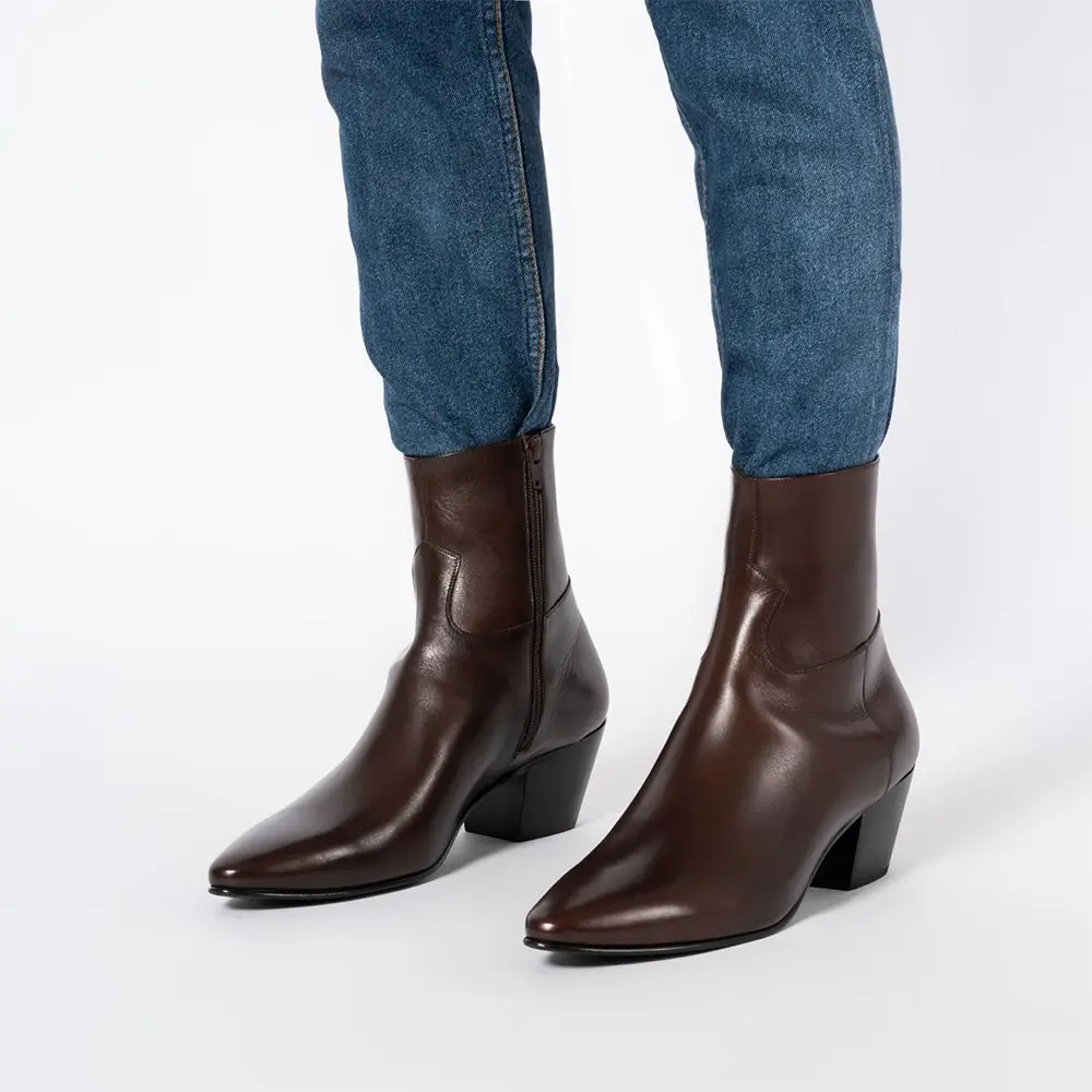 CELINE セリーヌ Jacno Buckled Ankle 見易かっ Boot ジャクノ 