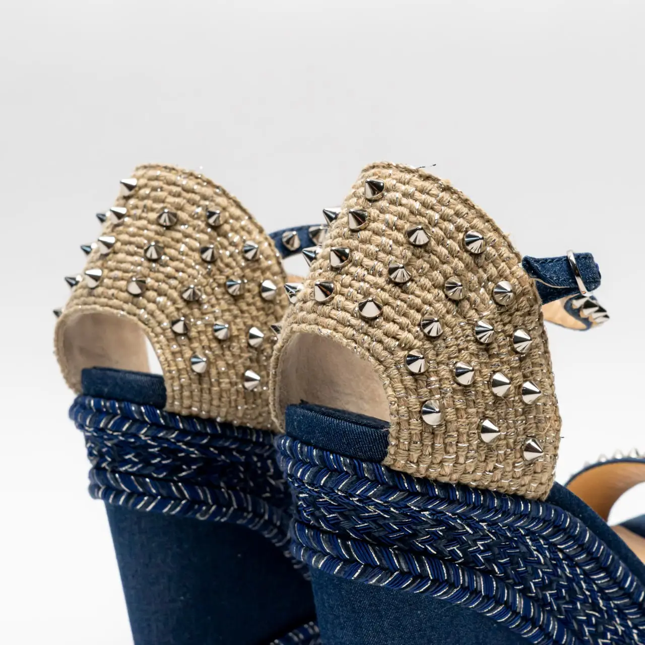Christian Louboutin Madmonica 120 Wedges Denim Blue – voilà.id 
