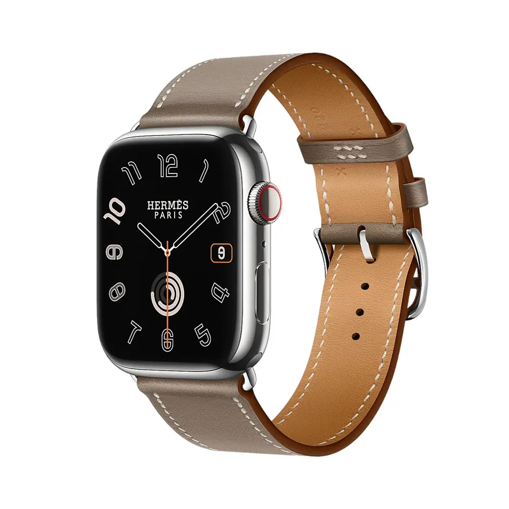 194 Apple Watch HERMES series9 乳臭く 45mm 