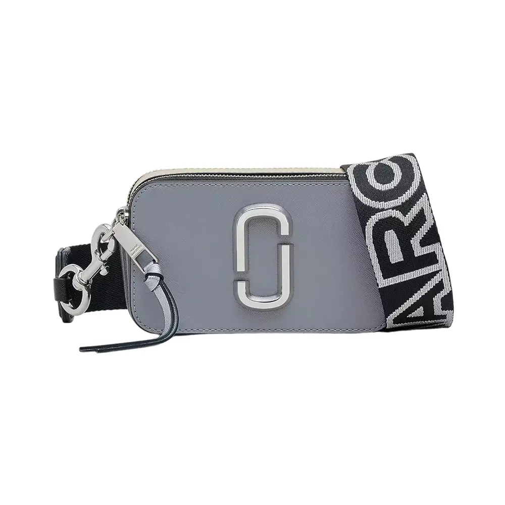 Marc Jacobs The Snapshot Camera Outline Bag Logo Strap Black Multi 