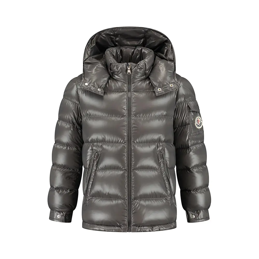 moncler kids ものすごく down silver 8size 130cm 