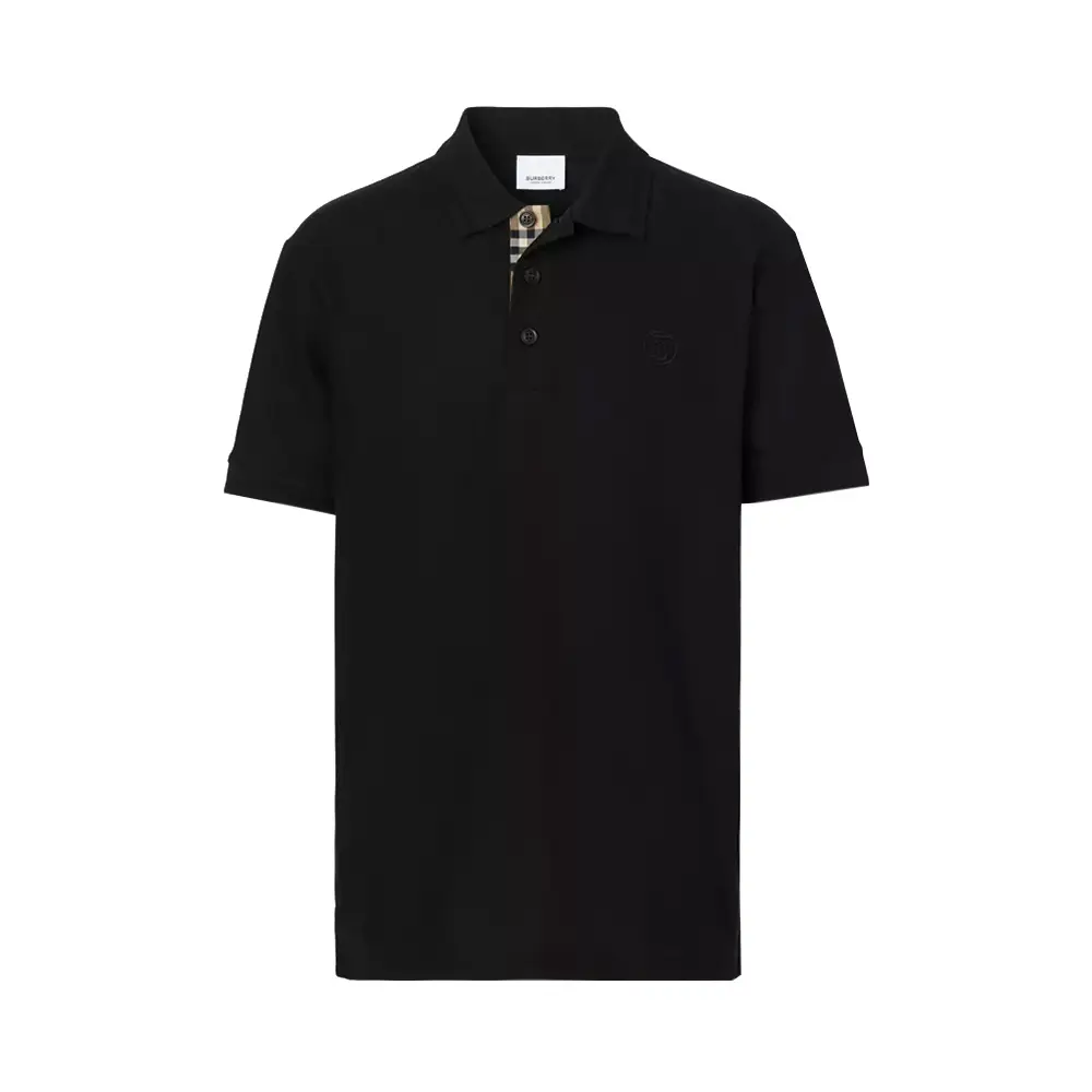 Burberry polo black best sale