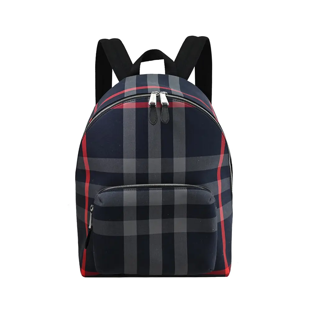 Burberry grey check bag clearance