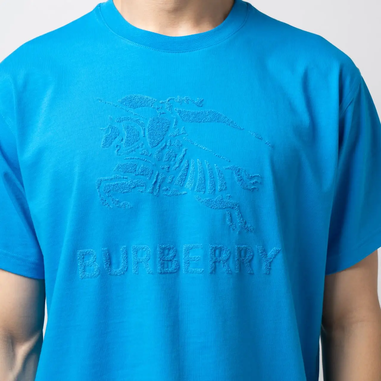 Burberry archive logo towelling sweatshirt sale