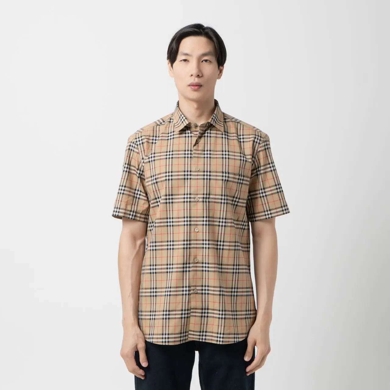 Burberry shirt slim fit hotsell