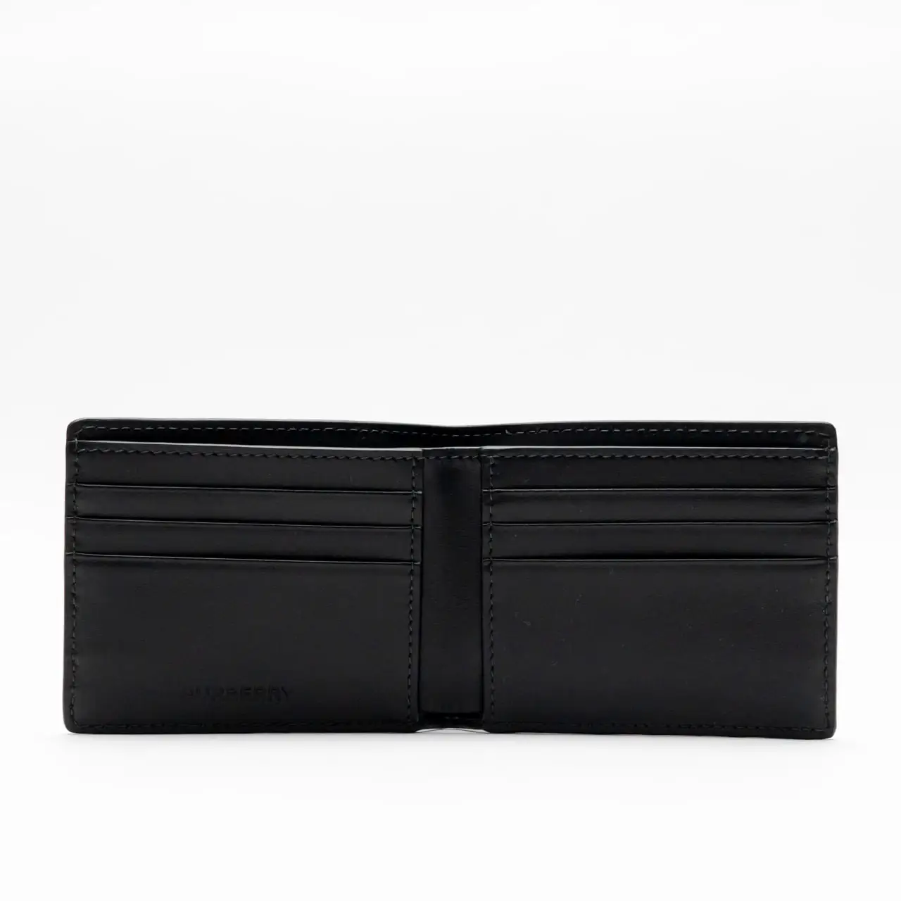 Burberry wallet id window best sale