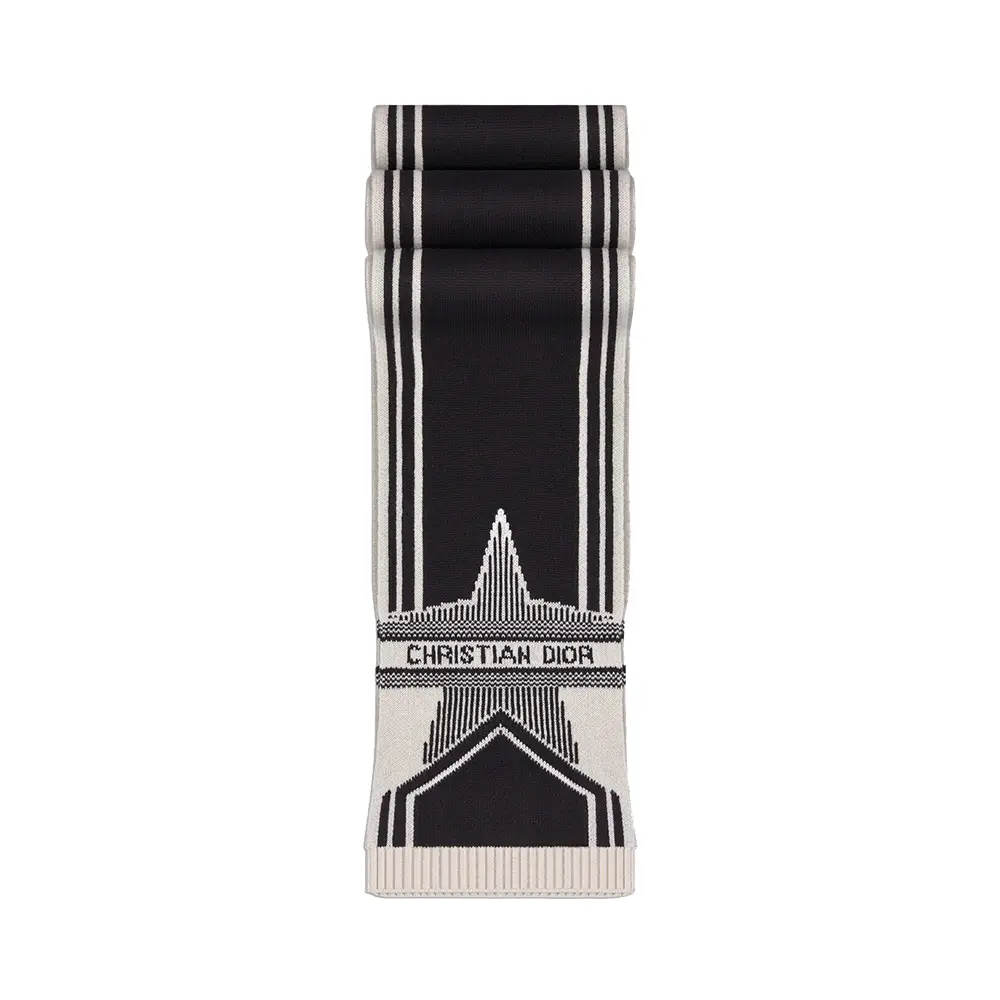 Christian Dior ウール×シルク ストライプ柄 セットアップ