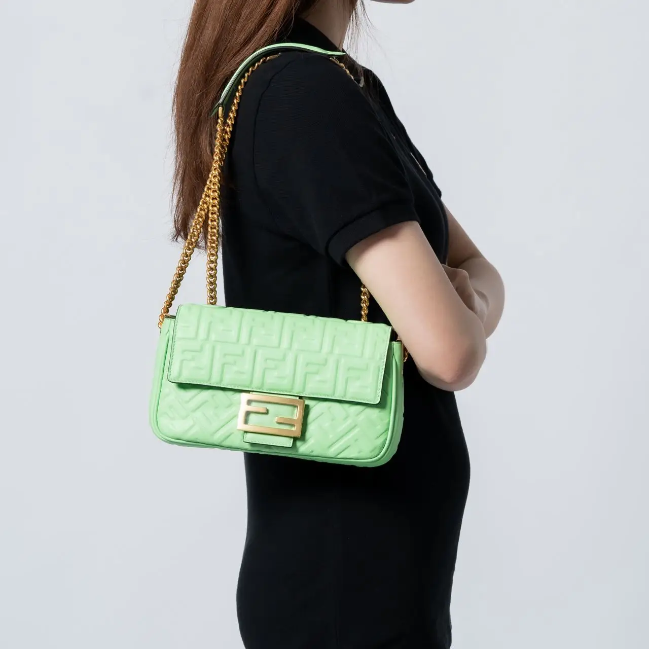 Fendi bag green best sale