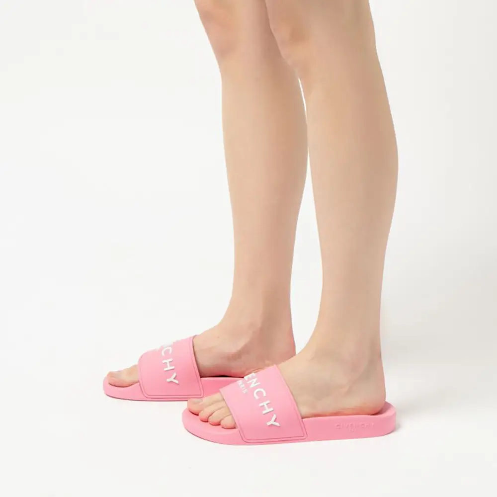 Givenchy slides pink best sale