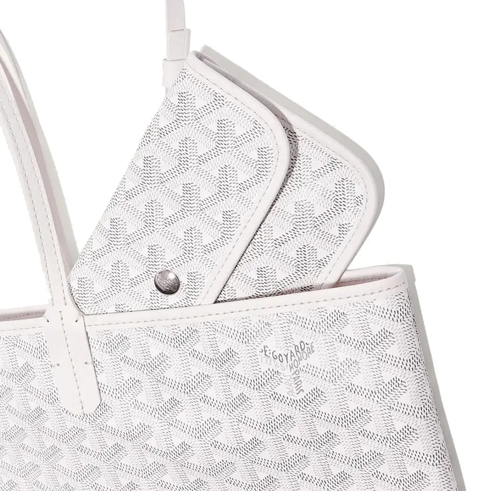 Goyard tote bag white hotsell