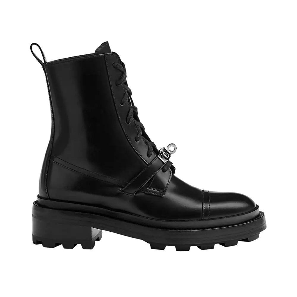 Hermes combat boots hotsell