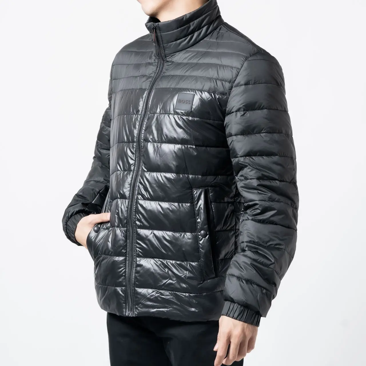 Boss orteel padded jacket sale