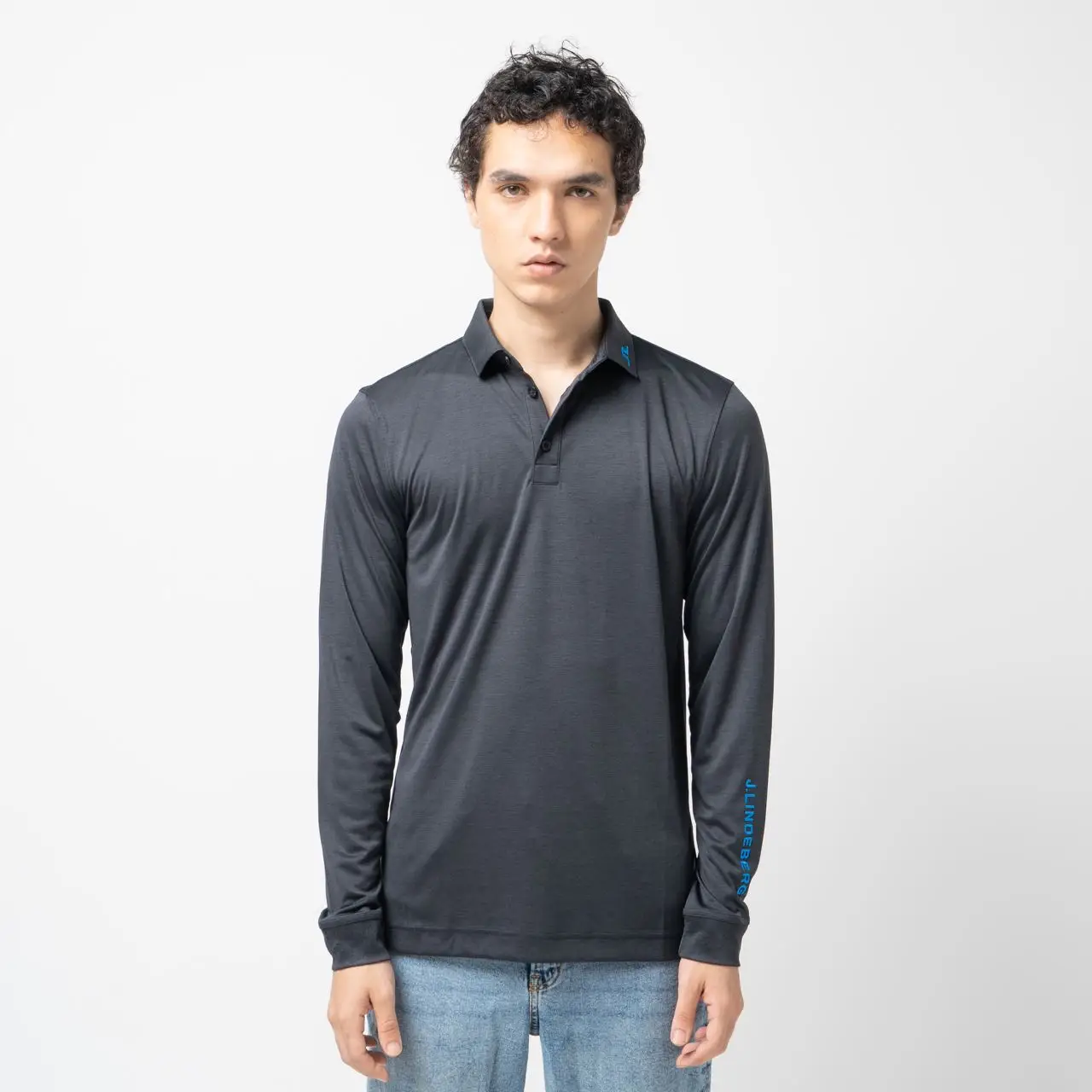 J lindeberg long sleeve polo best sale