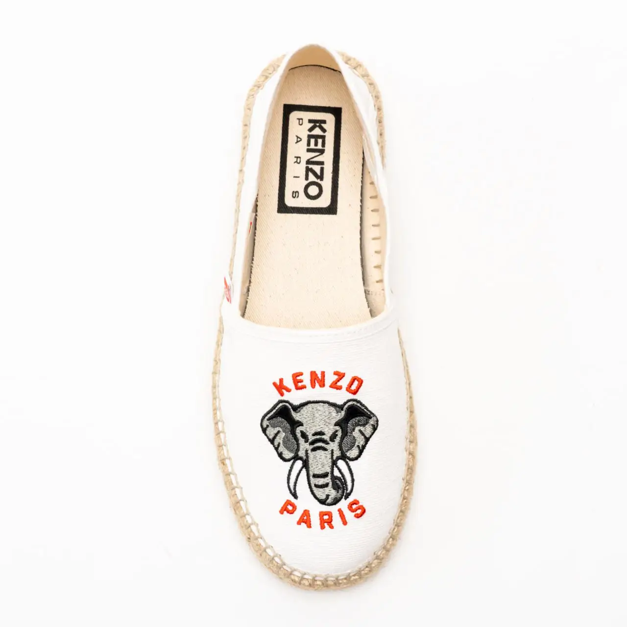 White kenzo espadrilles sales