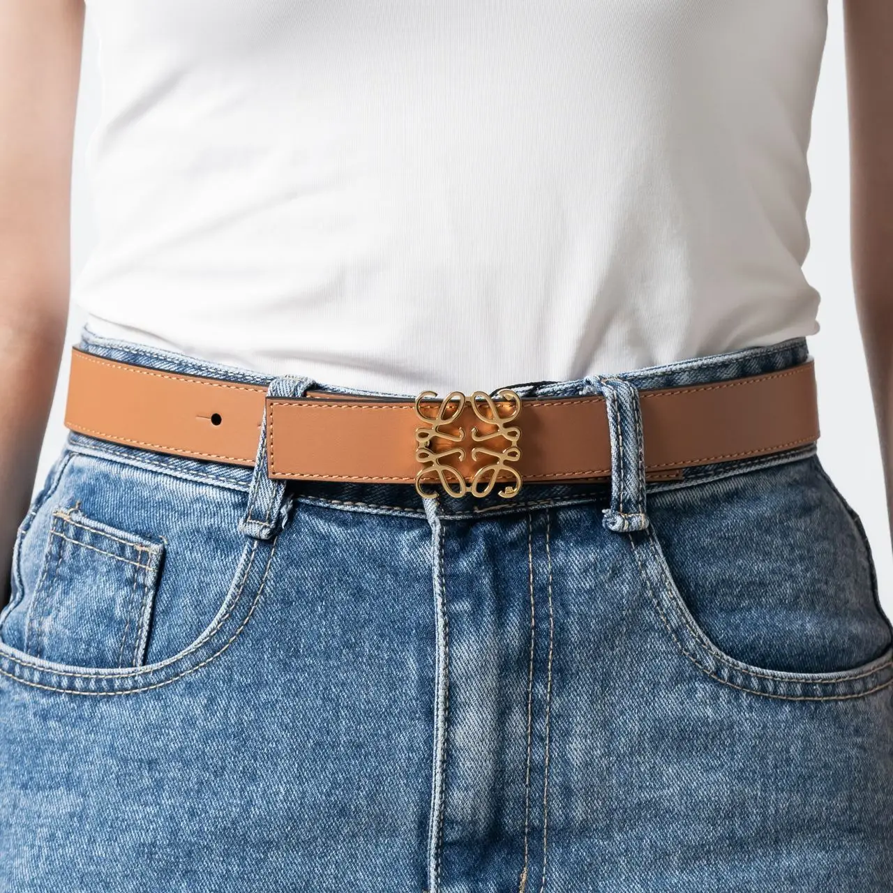 Loewe anagram belt hotsell