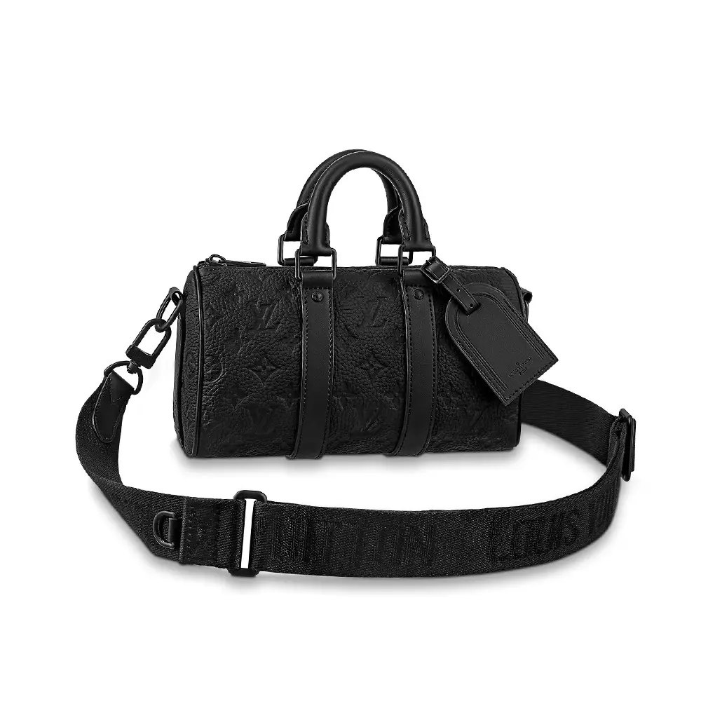 Louis vuitton keepall black monogram online