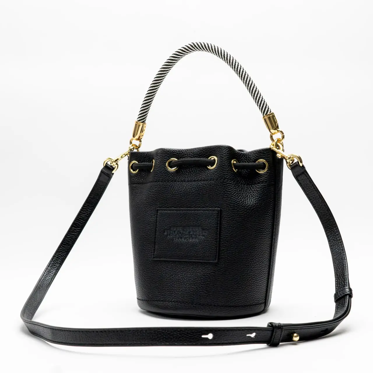 Marc jacobs black leather bag best sale