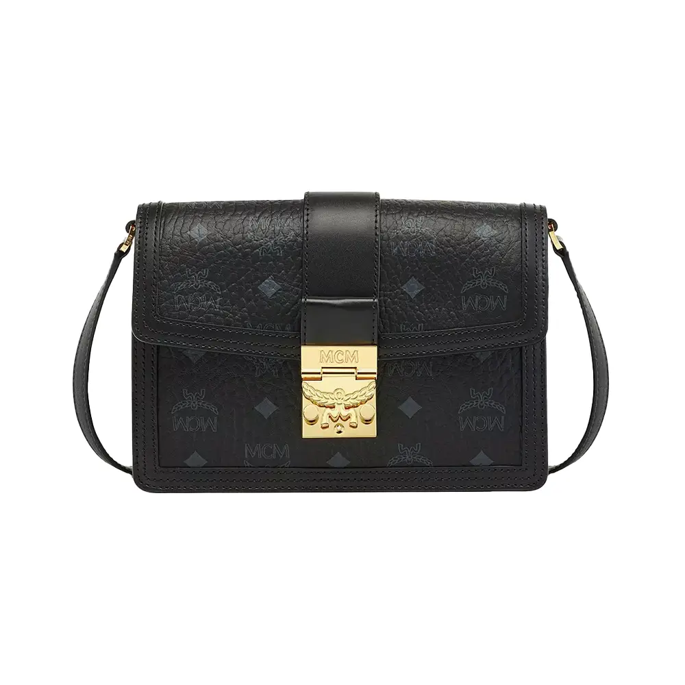 Mcm sling bag black best sale