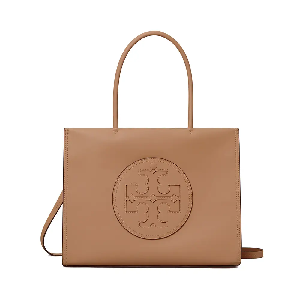 Ella metallic canvas tote top