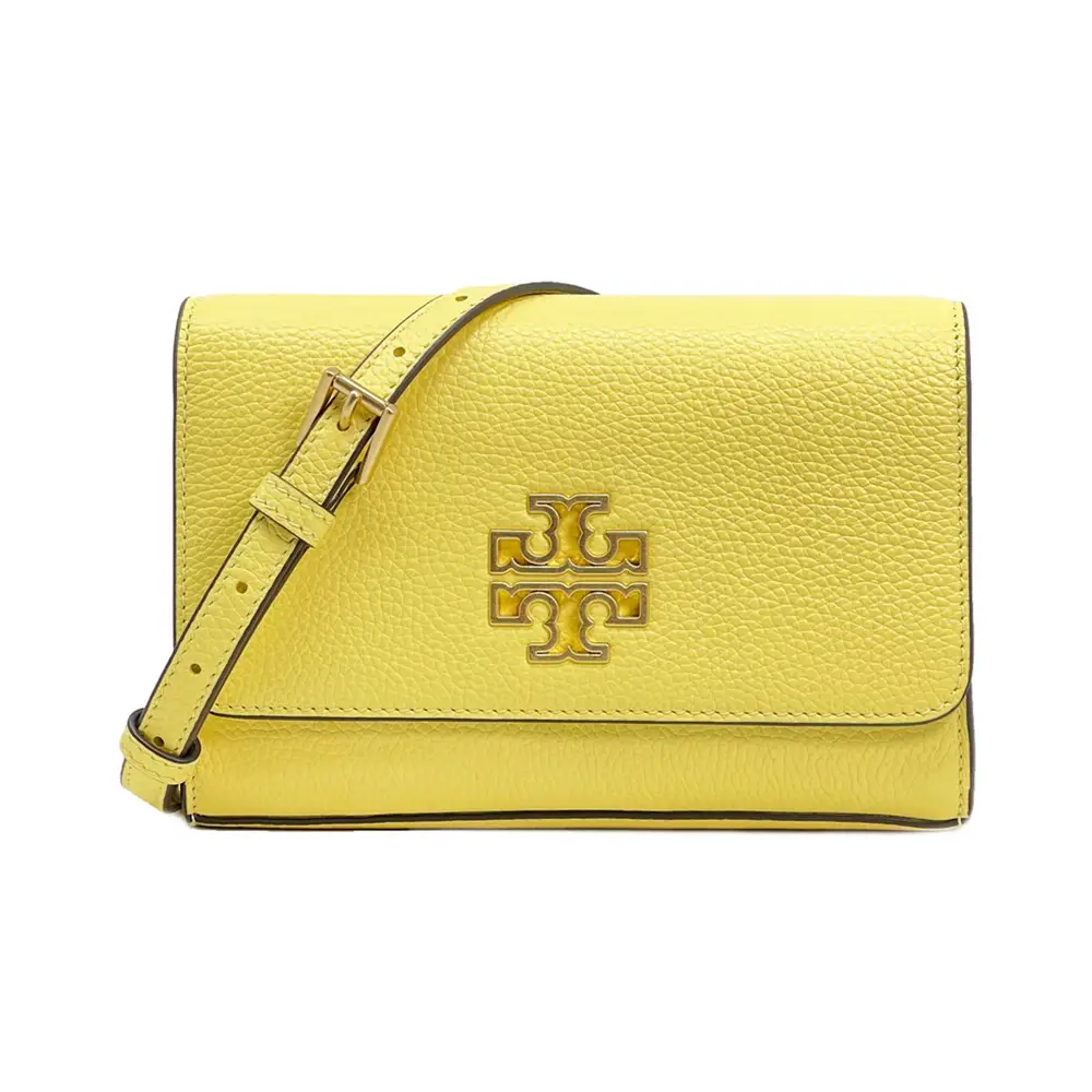 Tory burch britten pebbled leather combo crossbody bag 2025