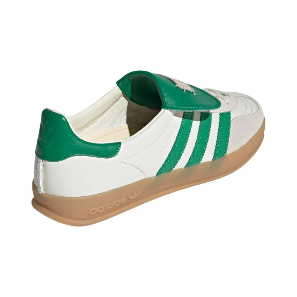 Adidas Gazelle Indoor White Green Gum –