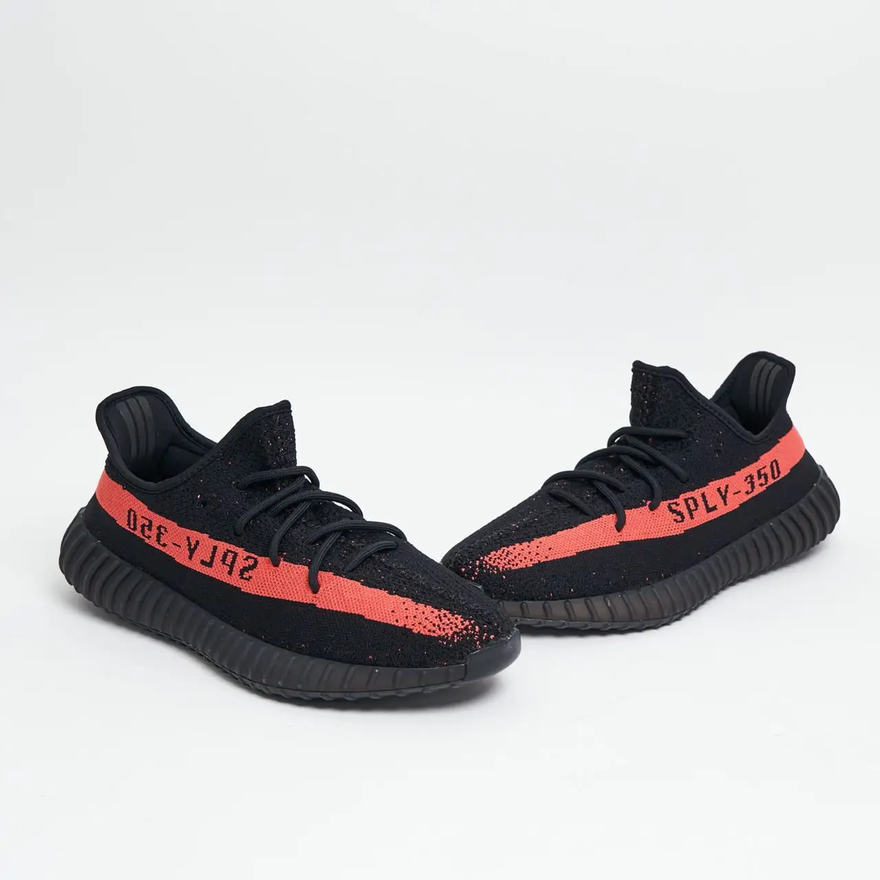 Adidas Yeezy Boost 350 V2 Core Black Red Men  voil.id