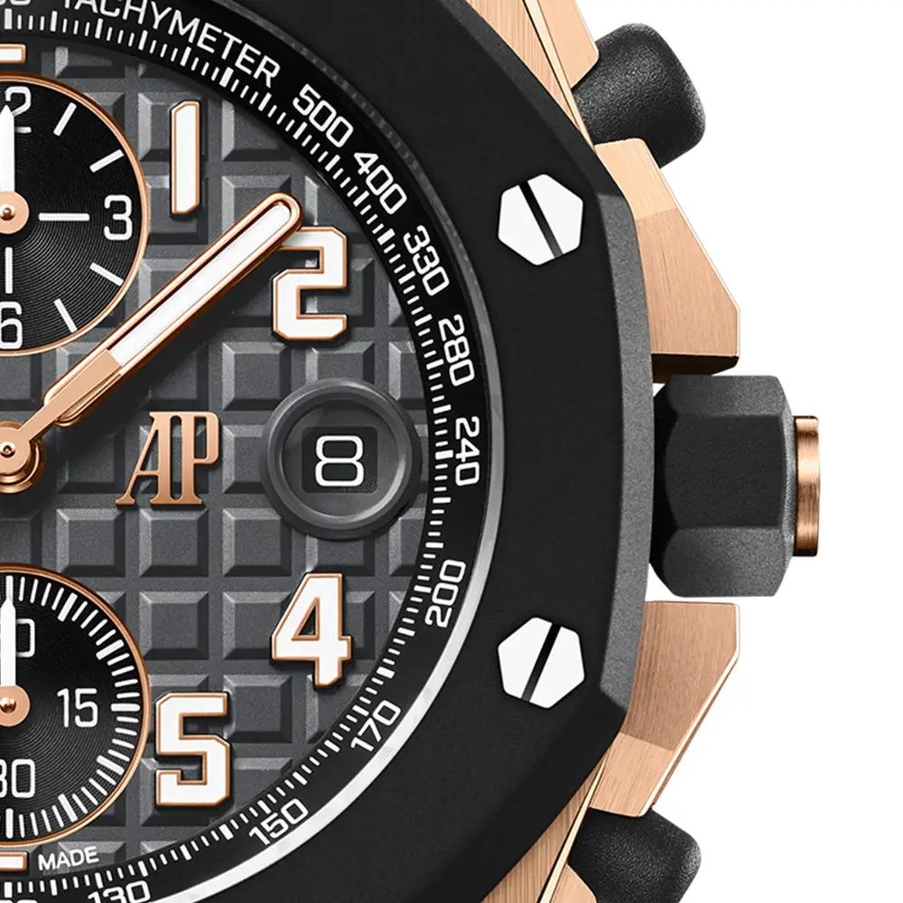 Audemars Piguet ぶつかっ ブラック ラバーベルト YZ5842