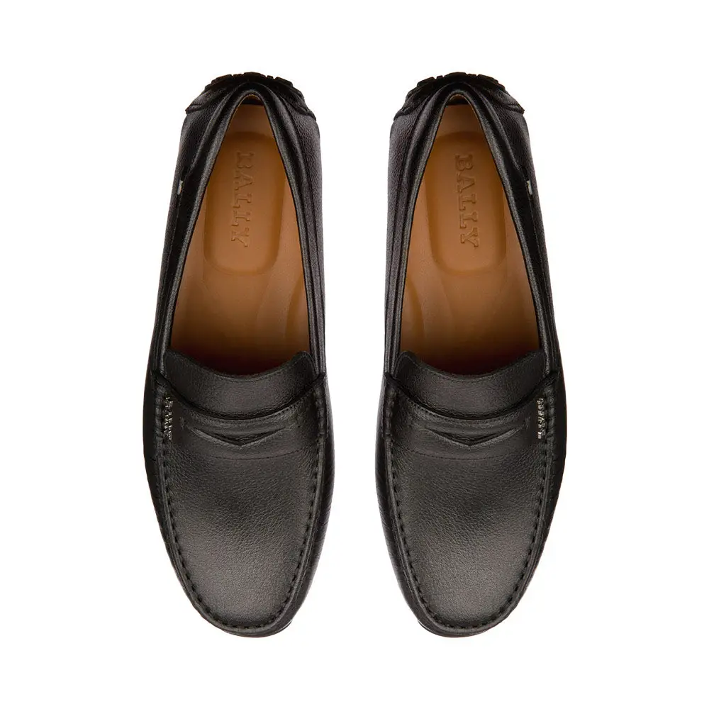 Bally Pavel Bovine Printed Loafers Black – voilà.id display picture 2