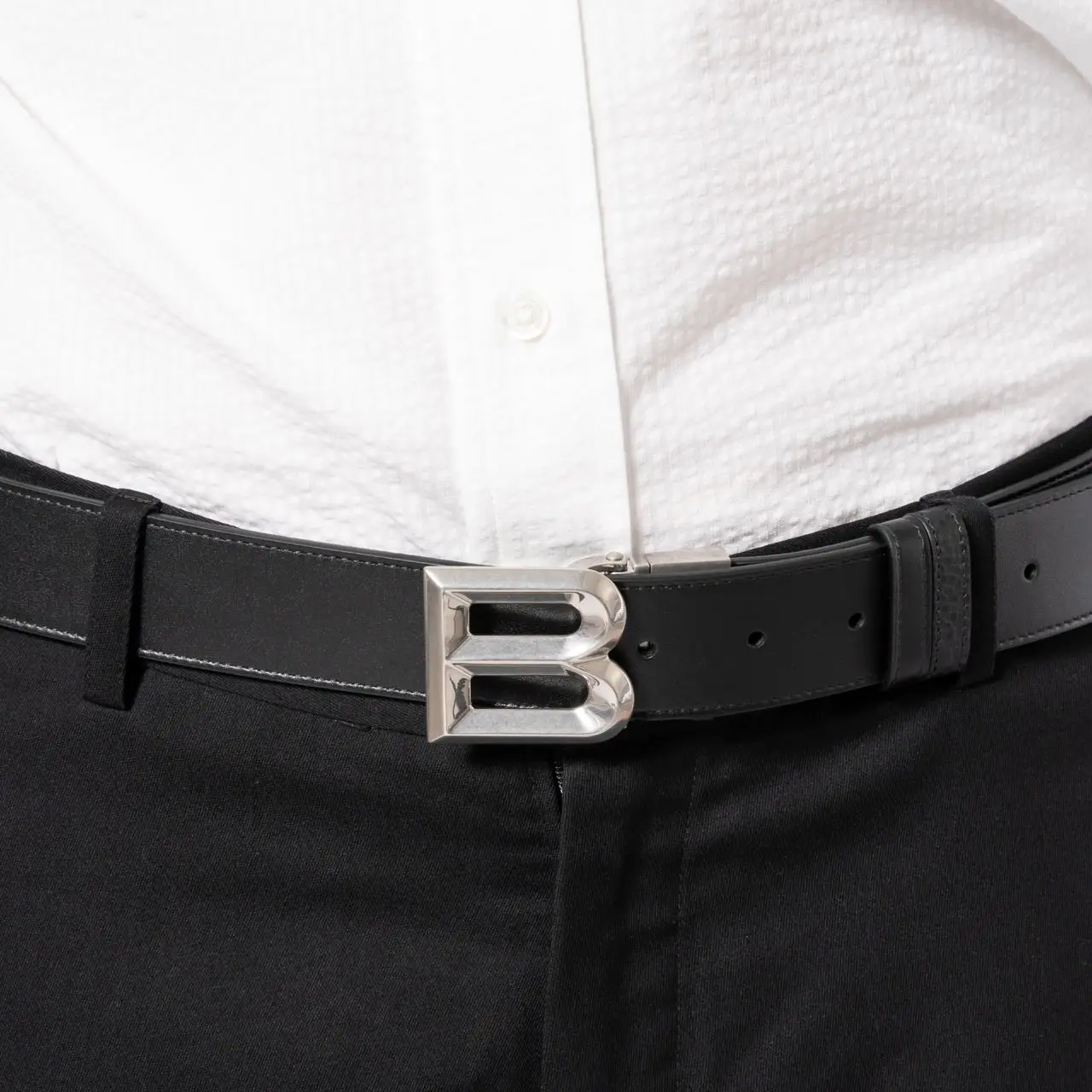 Bally B Bold Reversible And Adjustable Belt 35mm Black  display picture 1