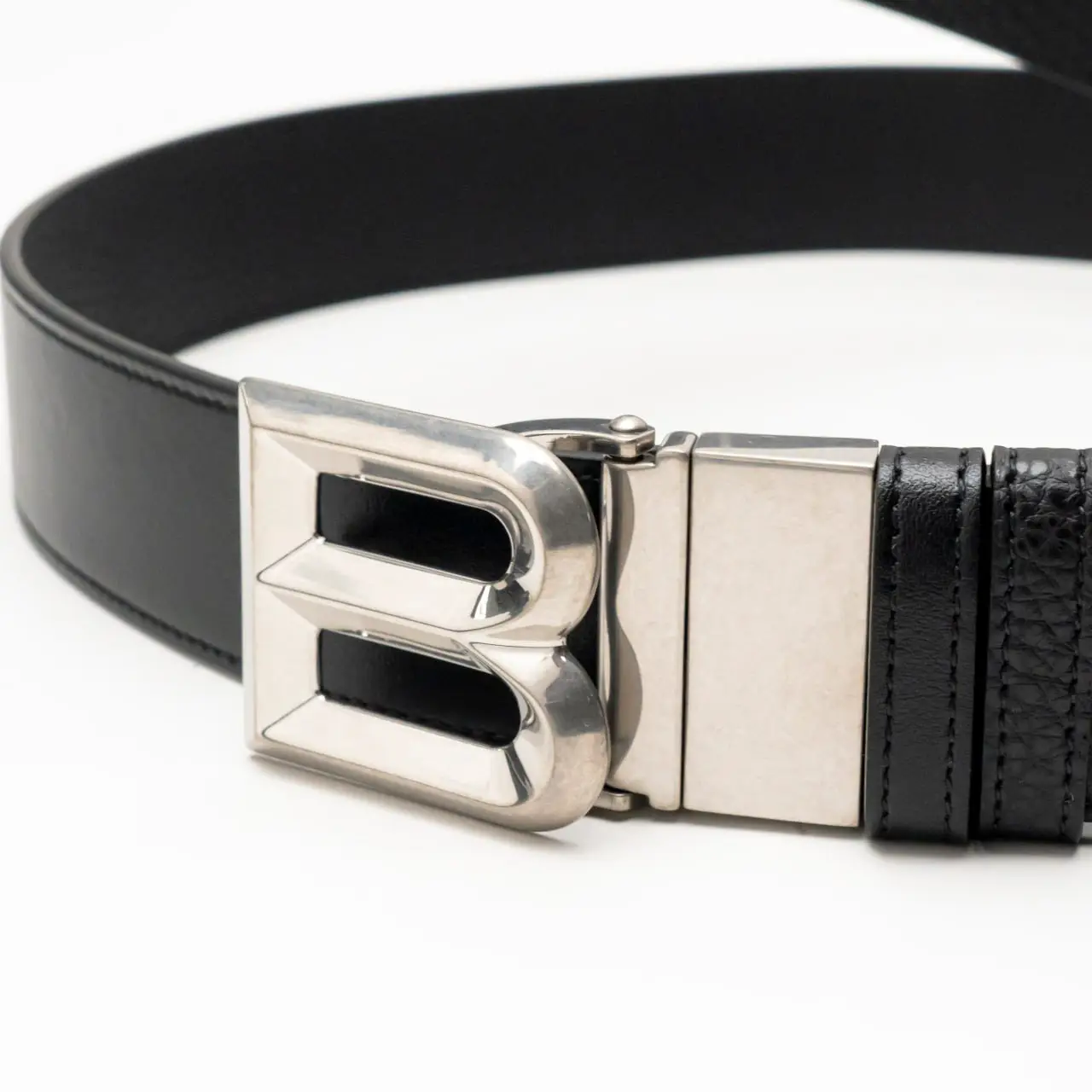Bally B Bold Reversible And Adjustable Belt 35mm Black  display picture 3