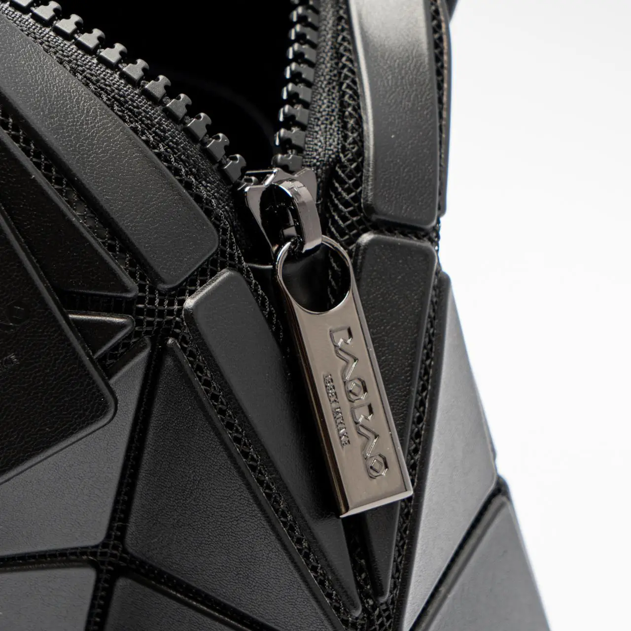 Bao Bao Issey Miyake Boston Handbag Matte Black – voilà.id