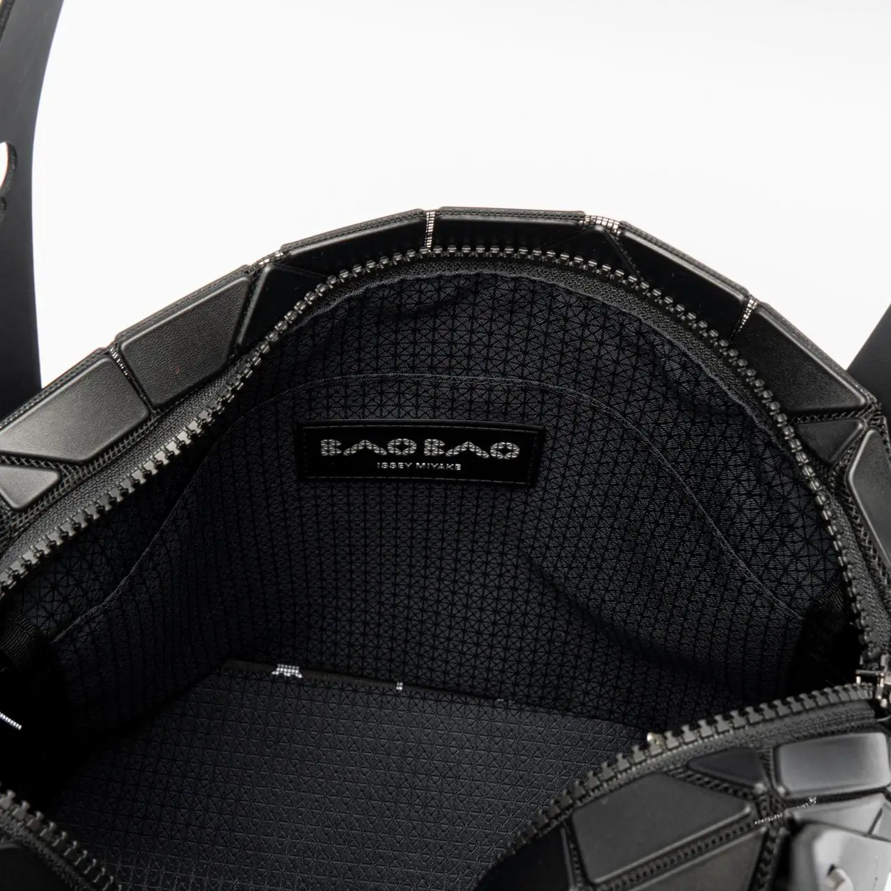 Bao Bao Issey Miyake Boston Handbag Matte Black – voilà.id