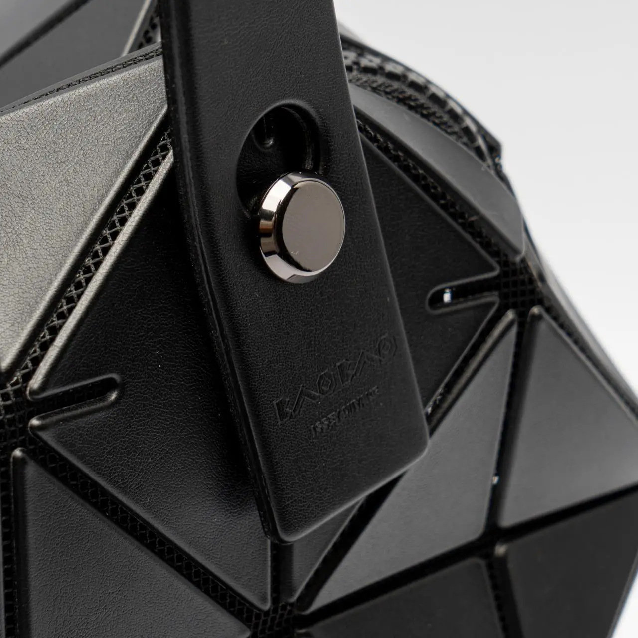 Bao Bao Issey Miyake Boston Handbag Matte Black – voilà.id