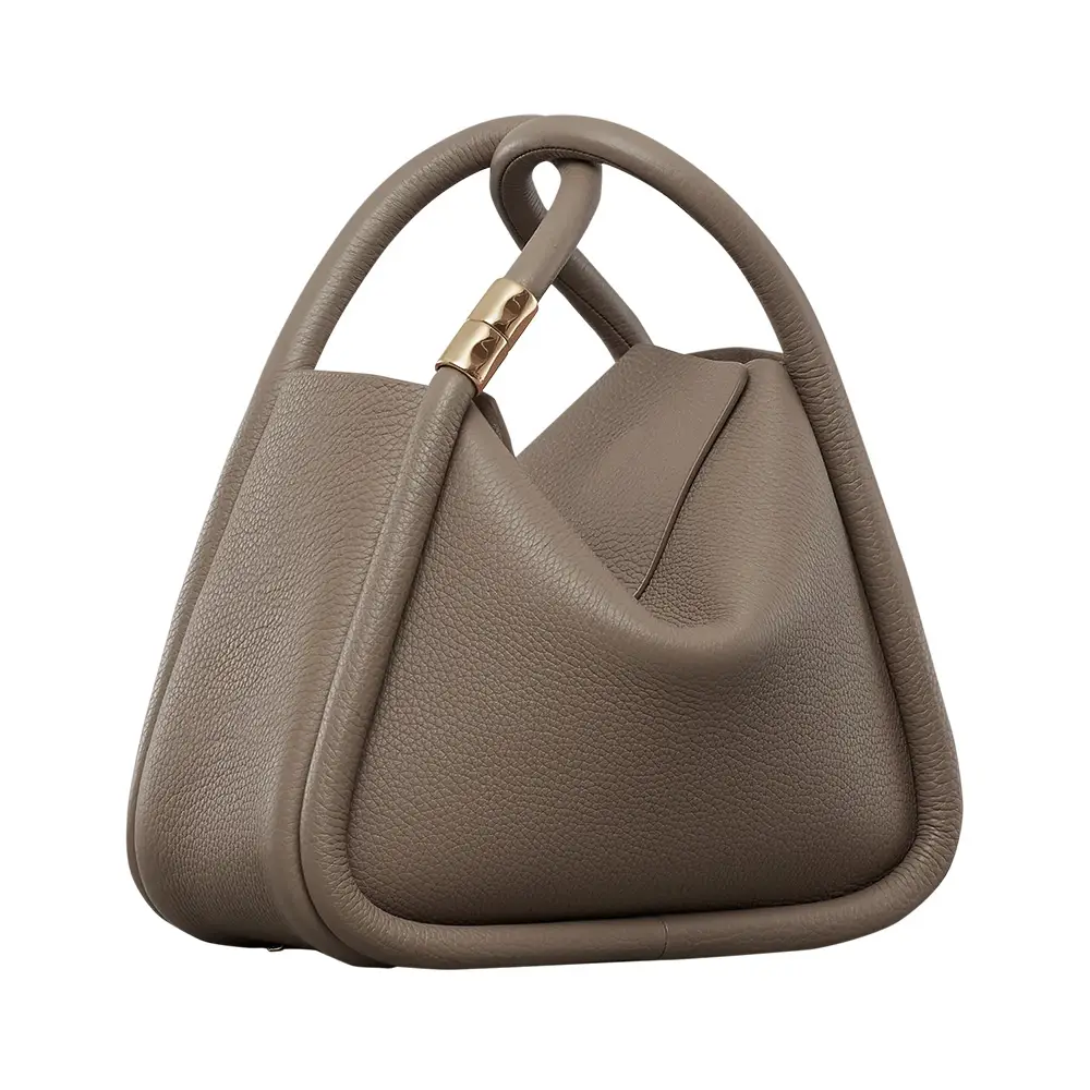Boyy Wonton 25 Pebble Leather Bag Turtledove – voilà.id