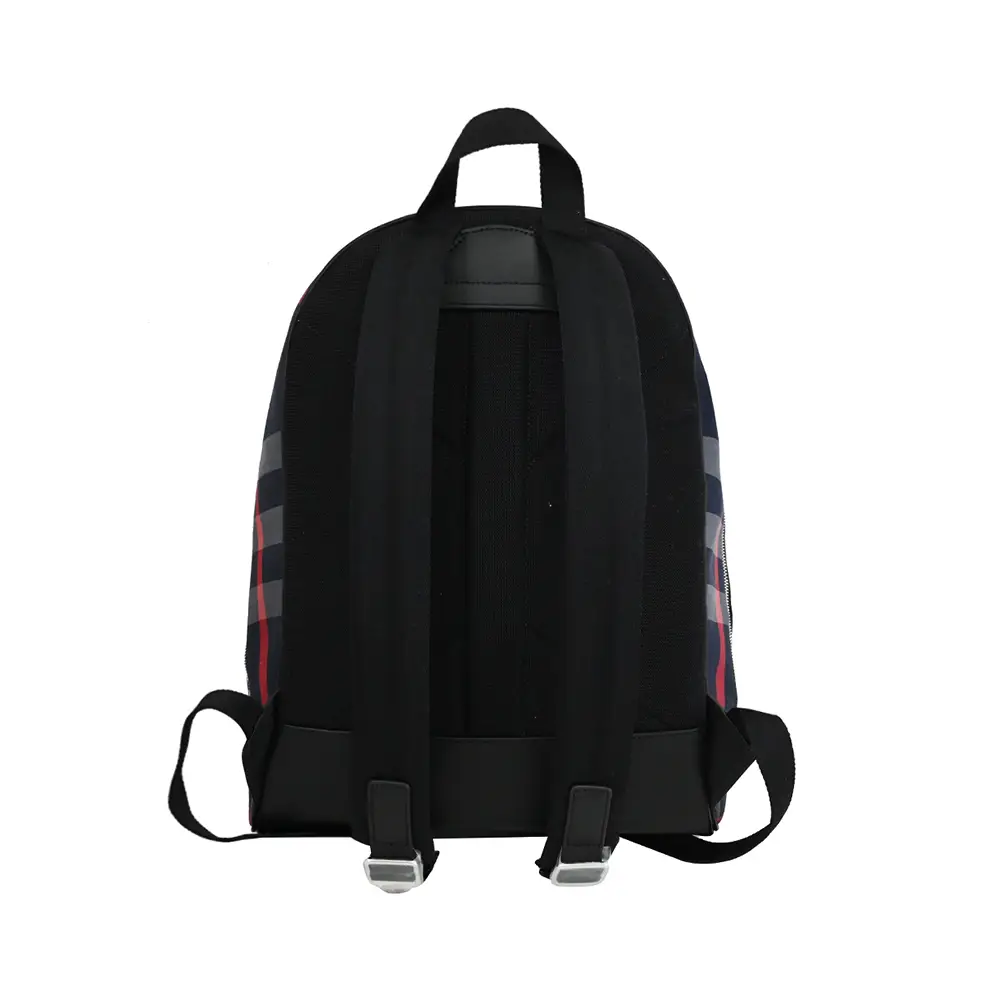 Burberry Jeff Check Backpack Navy/Grey – voilà.id display picture 3