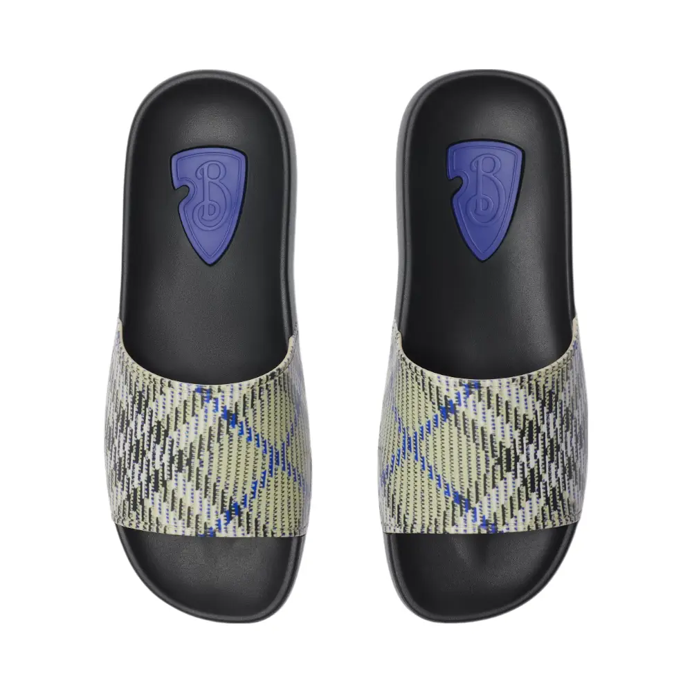Burberry Check Dive Pool Slide Lichen – voilà.id display picture 1