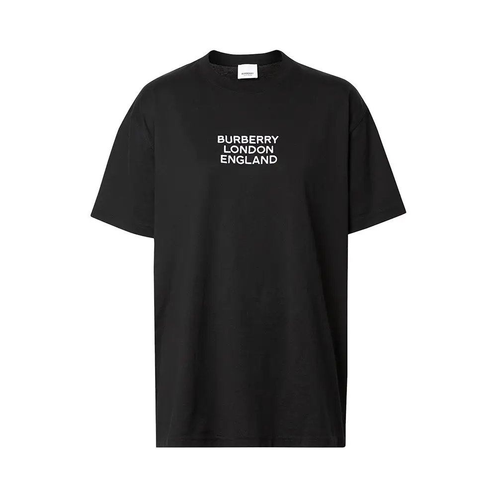 BURBERRY LONDON ENGLAND Tシャツ カットソー 半袖 黒（BURBERRY 