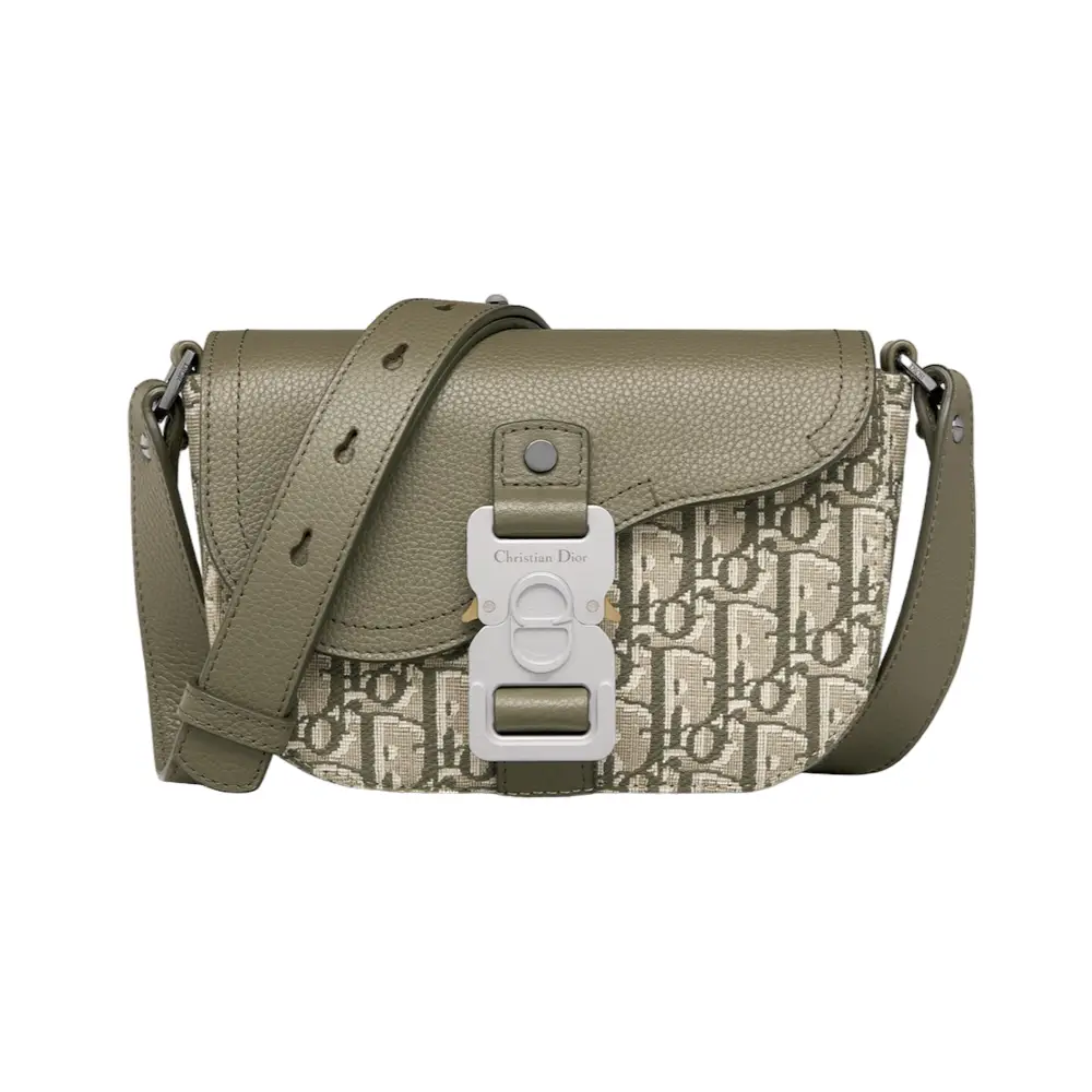 Saddle Messenger Dior Handbag Men Medium Saddle Messenger Bag With