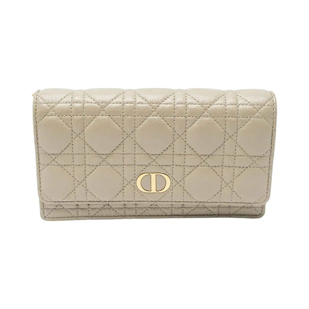Dior Wallet Lady Dior Clutch Bag Caro Wallet On Chain Supple