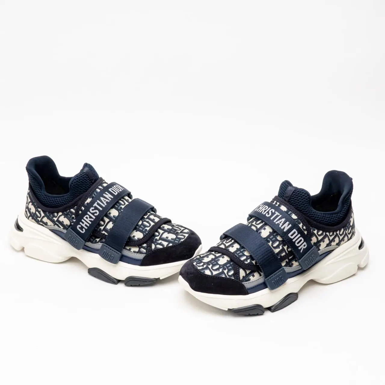 Christian Dior◇D-WANDER/ローカットスニーカー/38/ブルー Christian 
