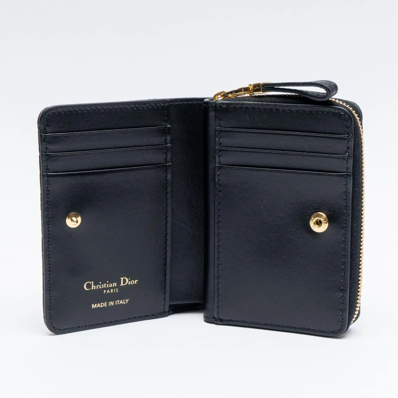 Christian Dior Caro Acacias Supple Cannage Calfskin Black – voilà.id