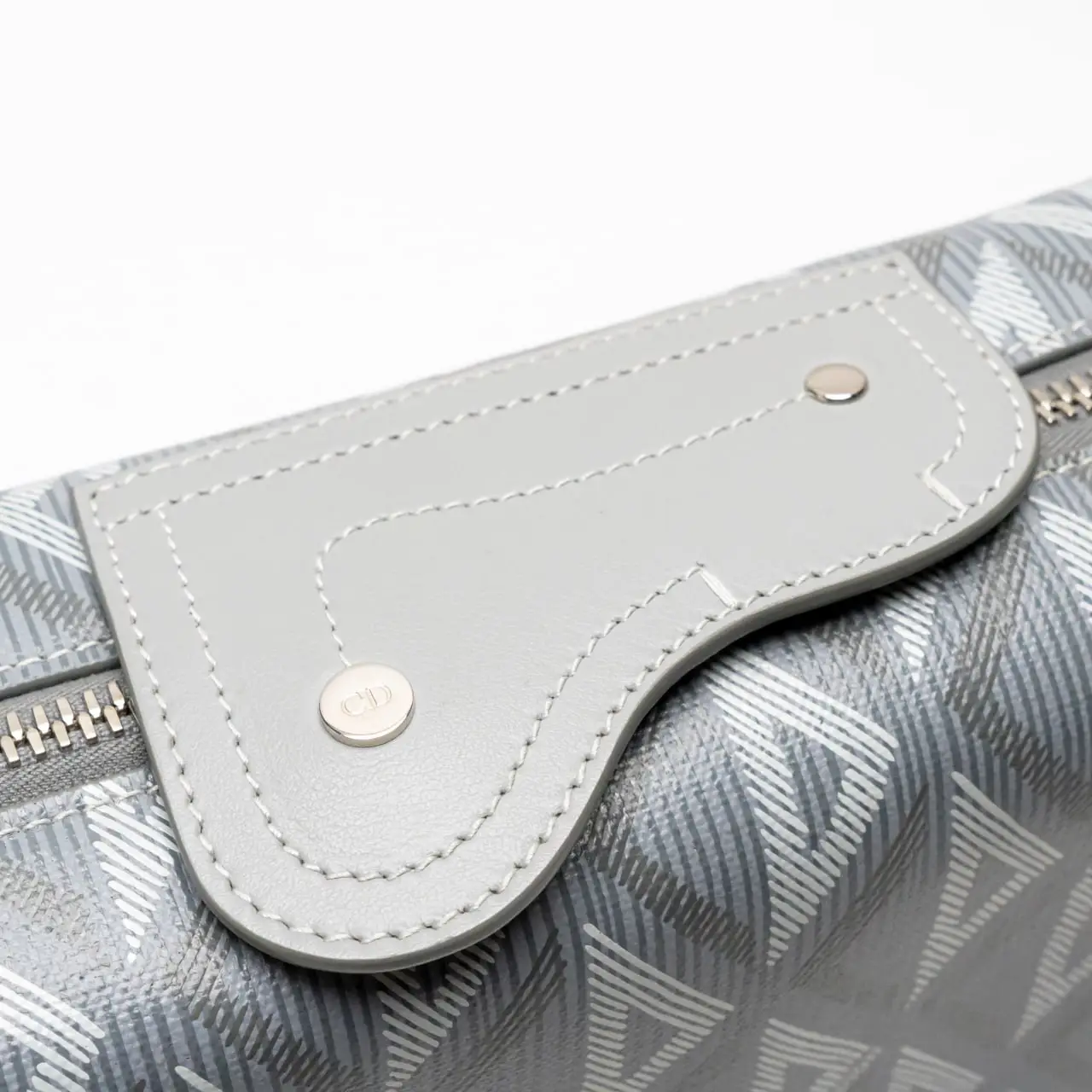 Christian Dior Lingot Bag Diamond Jacquard Canvas and Calfskin 