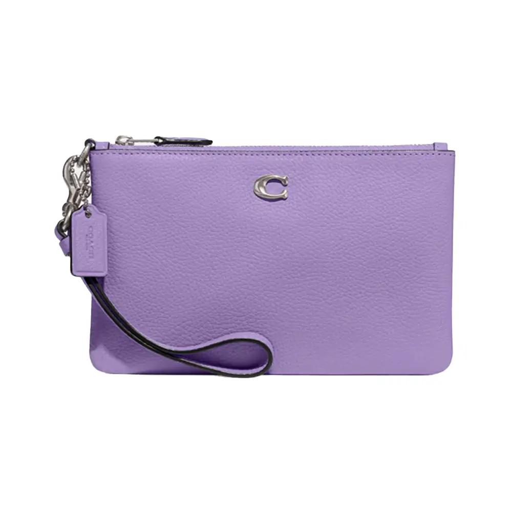 Coach Retail Small Wristlet Plum/Dark Purple | Mercari NEW PURPLE COACH WRISTLET display picture 1