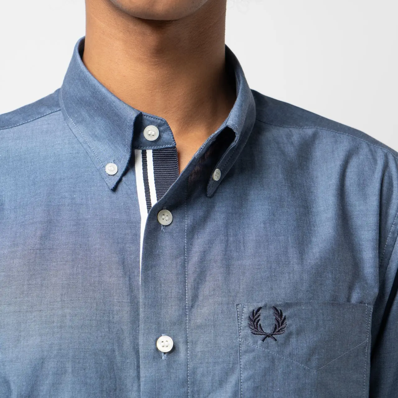 FRED PERRY 作り替える sleeve line track jersey