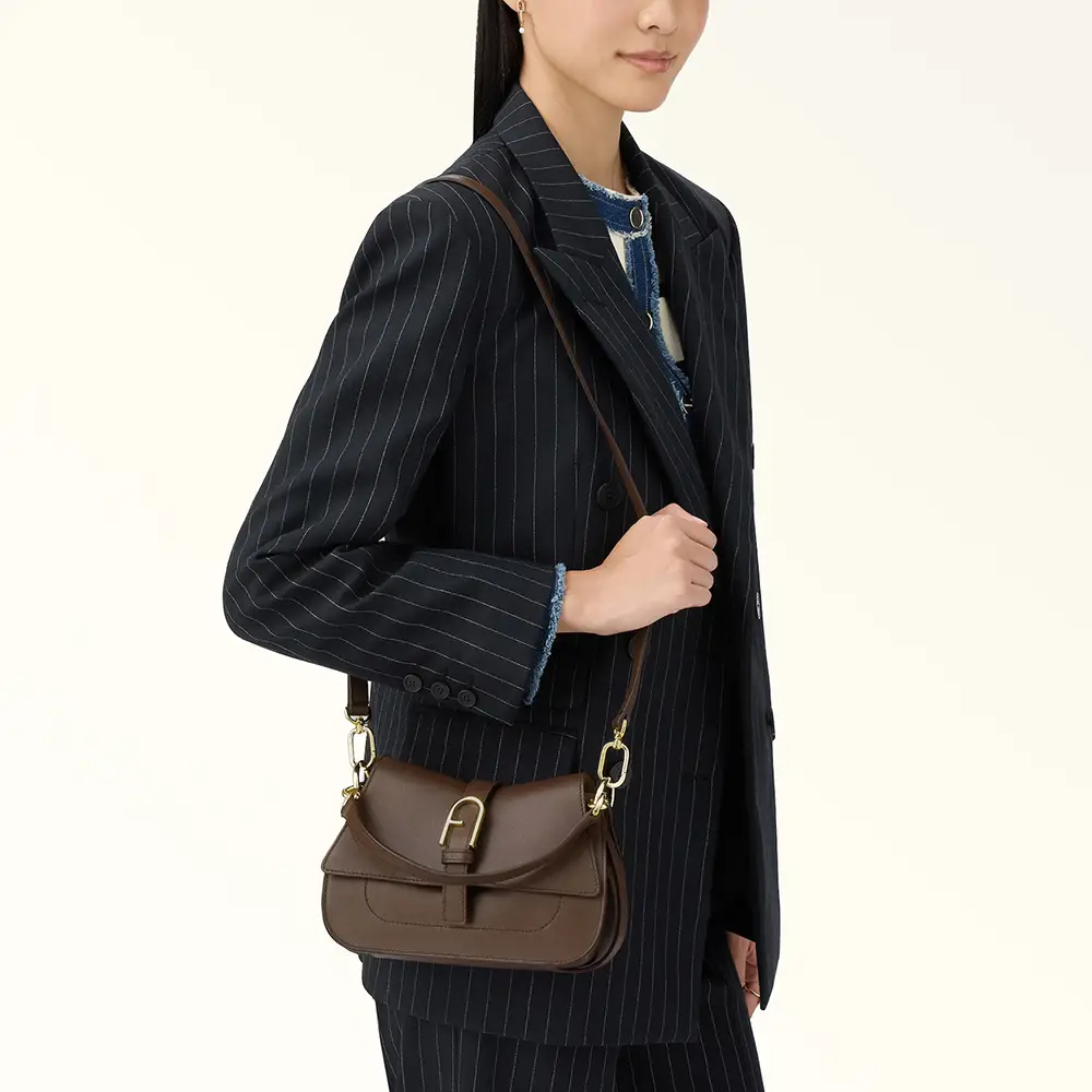 極美品✨現行 FURLA FLOW MINI トップハンドル 2way Furla Flow Mini 