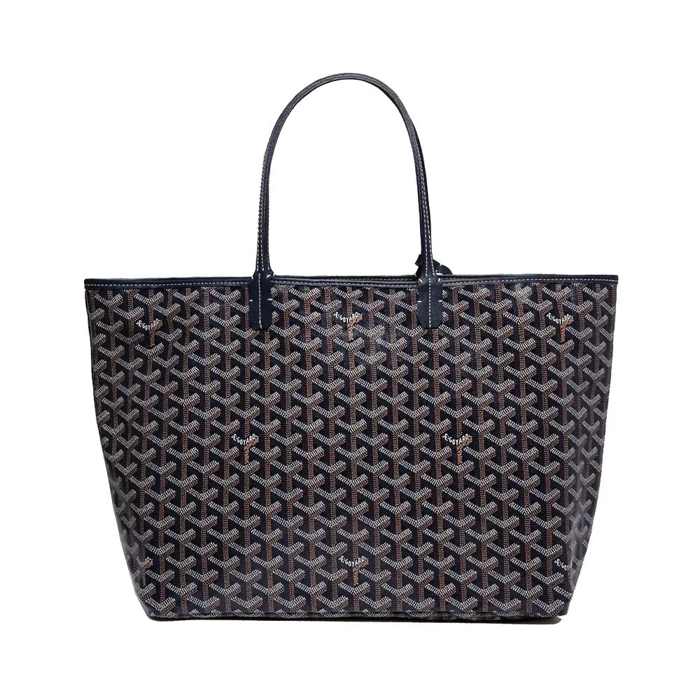 Goyard Saint Louis PM Tote Bag Navy Blue – voilà.id