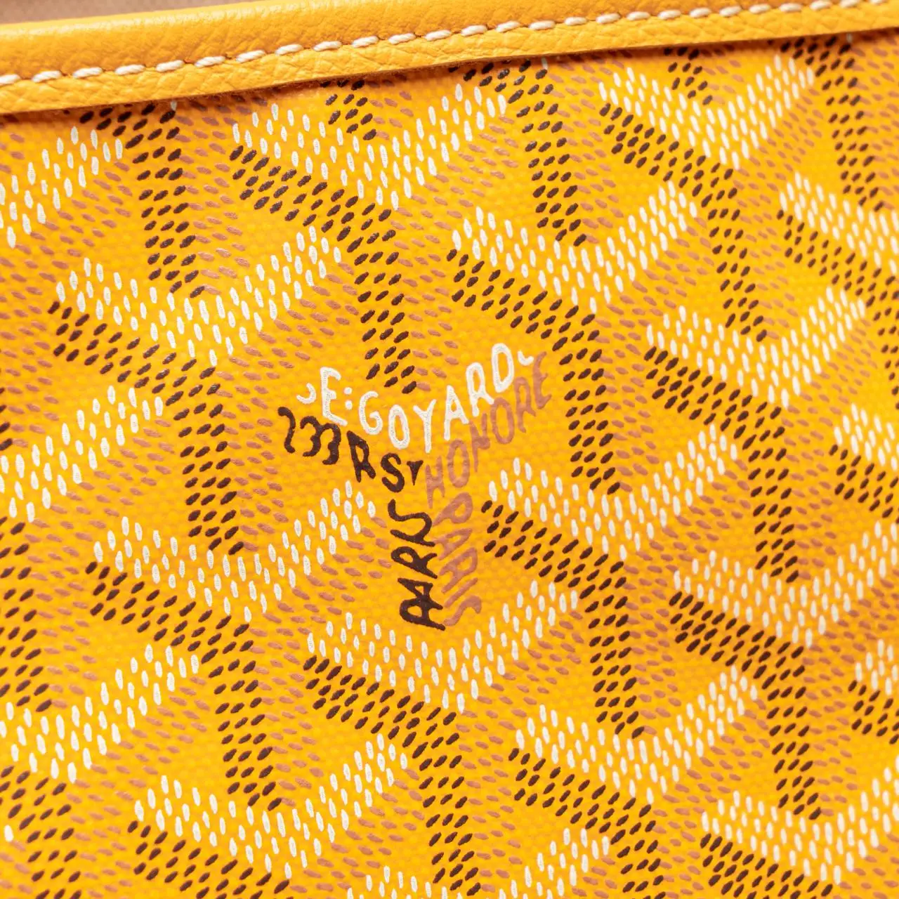 Goyard Saint Louis PM Tote Bag Yellow – voilà.id