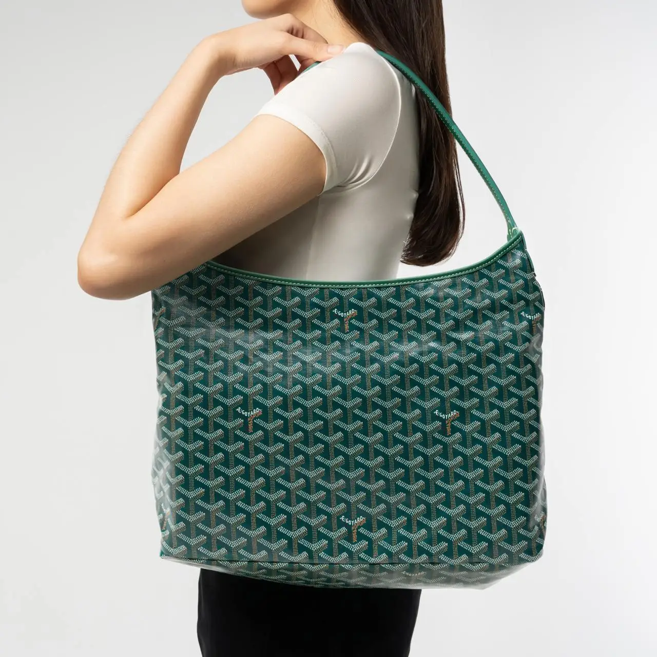 Goyard Bohème PM Hobo Bag Green – voilà.id