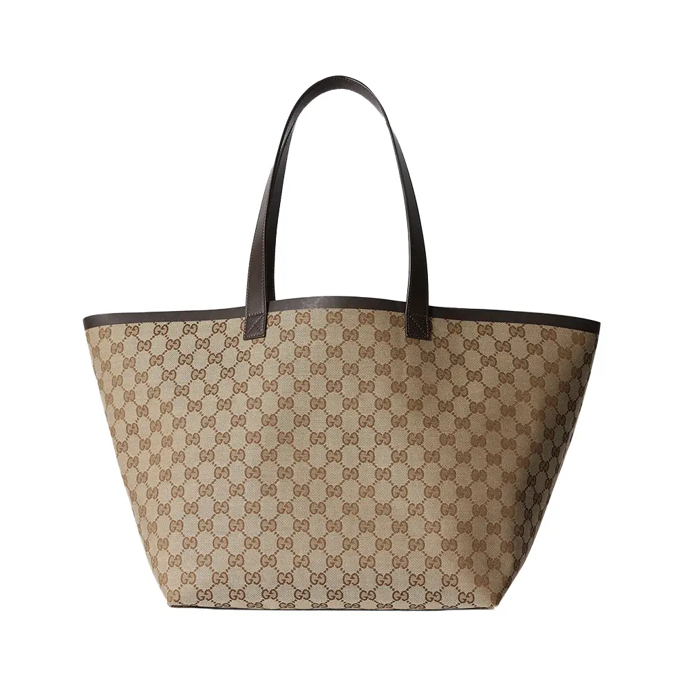 Gucci Totissima Medium Tote Bag Beige Ebony –