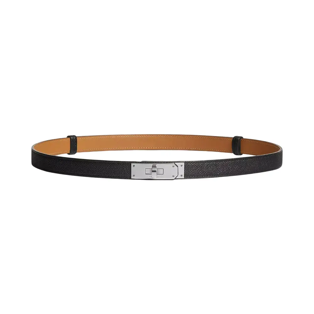 Hermès Kelly Epsom Belt 18mm Black Phw – voilà.id display picture 2
